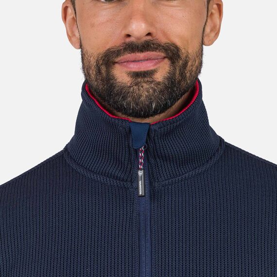 ROSSIGNOL BLUZA NARCIARSKA MĘSKA CIELOALTO FLEECE FZ granatowy