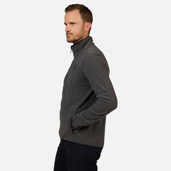 ROSSIGNOL BLUZA NARCIARSKA MĘSKA STRAWPILE FLEECE FZ szary