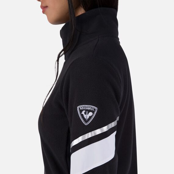 ROSSIGNOL BLUZA NARCIARSKA DAMSKA W STRAWPILE FLEECE HZ czarny