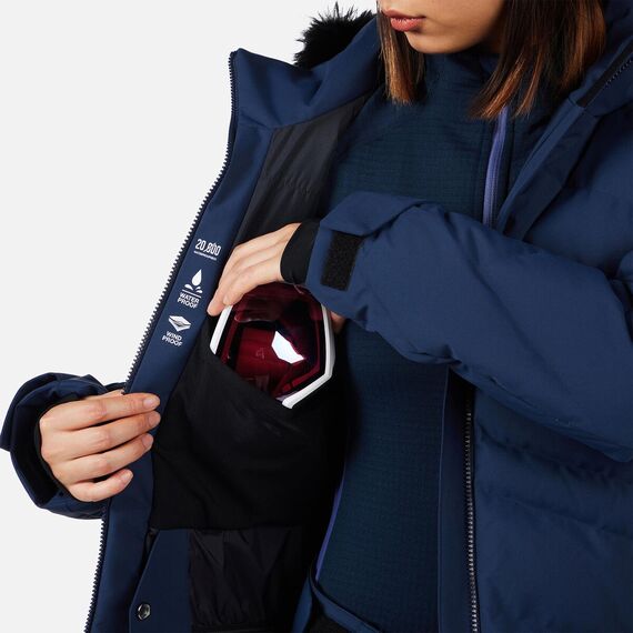ROSSIGNOL KURTKA NARCIARSKA DAMSKA W STACI INSULATED JKT granatowy