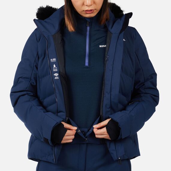 ROSSIGNOL KURTKA NARCIARSKA DAMSKA W STACI INSULATED JKT granatowy