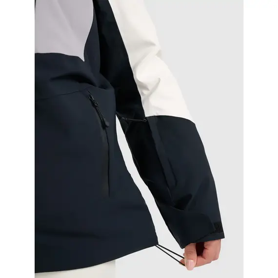 4F kurtka narciarska damska ocieplana membrana 10000 4FWAW25TTJAF0996 biała, Kolor: biały, Rozmiar: XL, 7 zdjęcie