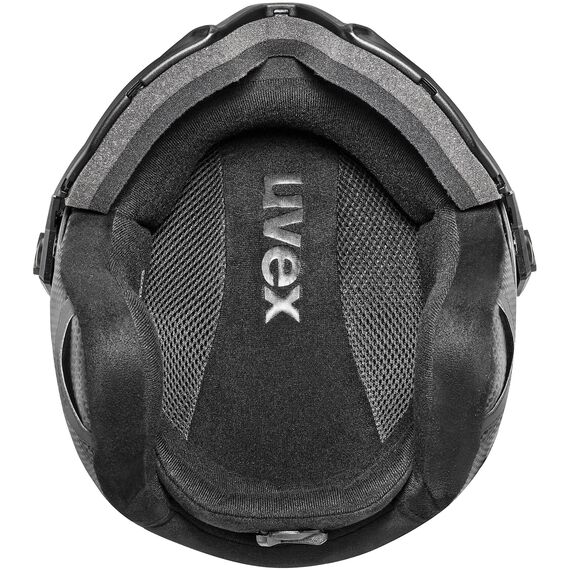 Kask narciarski UVEX Instinct Visor pro V czarny, Kolor: czarny, Rozmiar: 59-61, 2 zdjęcie