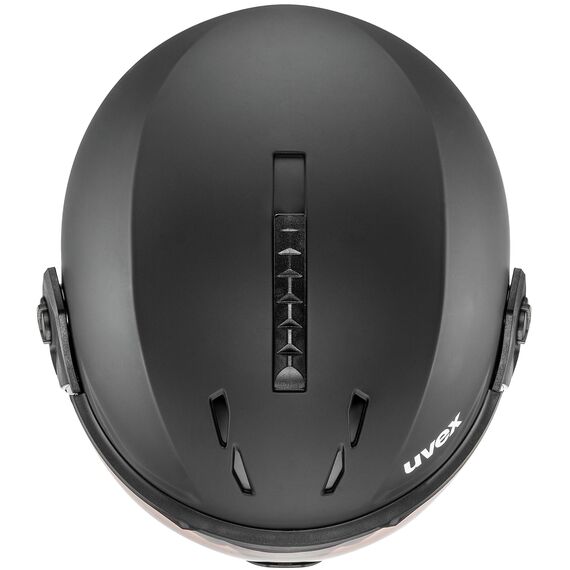 Kask narciarski UVEX Instinct Visor pro V czarny, Kolor: czarny, Rozmiar: 59-61, 3 zdjęcie