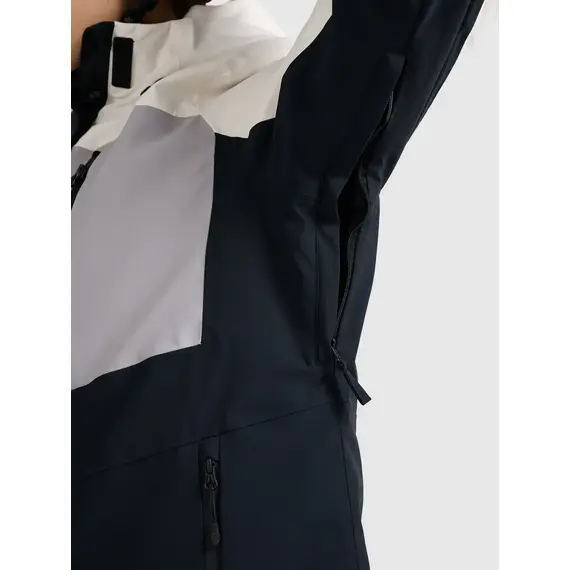 4F kurtka narciarska damska ocieplana membrana 10000 4FWAW25TTJAF0996 biała, Kolor: biały, Rozmiar: M, 11 zdjęcie