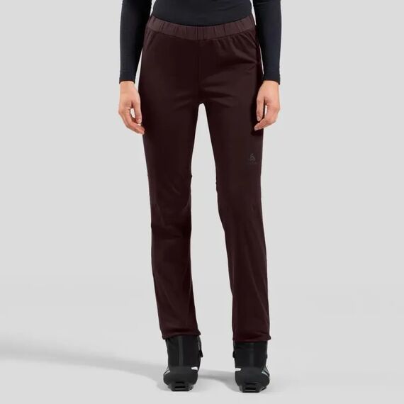 ODLO Spodnie damskie Brensholmen Pants regular length brązowe, Rozmiar: L, 6 zdjęcie