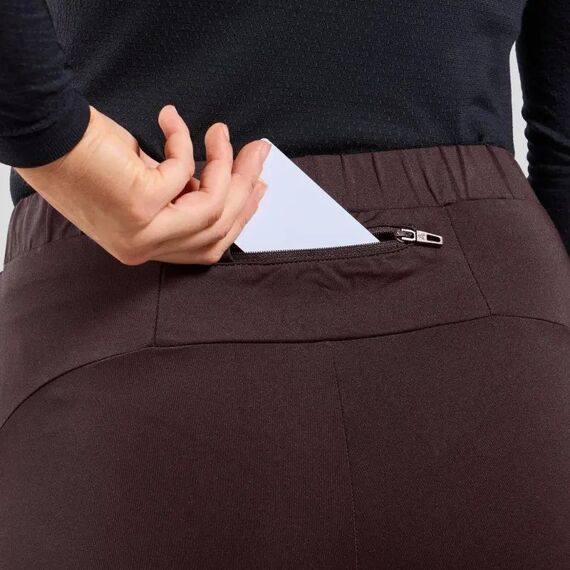 ODLO Spodnie damskie Brensholmen Pants regular length brązowe, Rozmiar: L, 4 zdjęcie