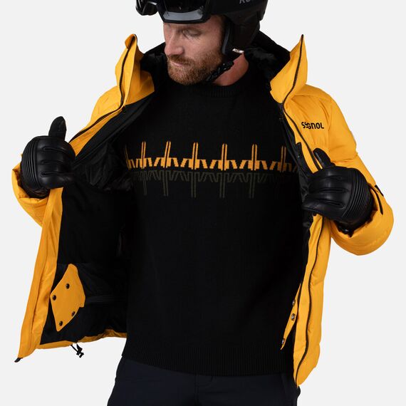 ROSSIGNOL KURTKA NARCIARSKA MĘSKA DAILLE DOWN JKT żółty