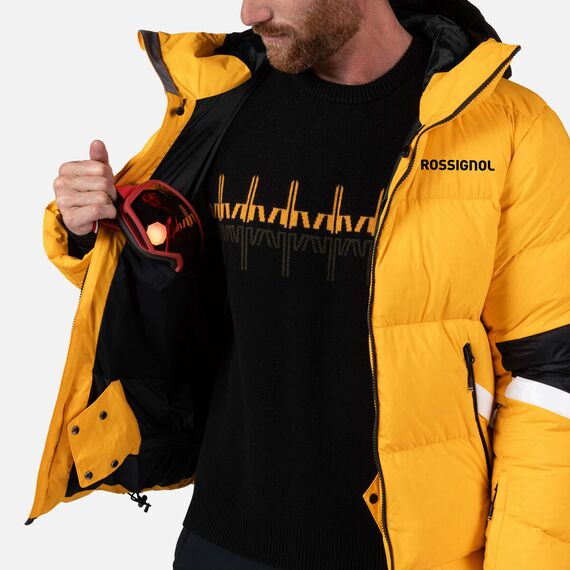 ROSSIGNOL KURTKA NARCIARSKA MĘSKA DAILLE DOWN JKT żółty