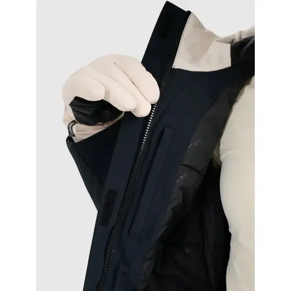 4F kurtka narciarska damska ocieplana membrana 10000 4FWAW25TTJAF0996 biała, Kolor: biały, Rozmiar: XL, 5 zdjęcie