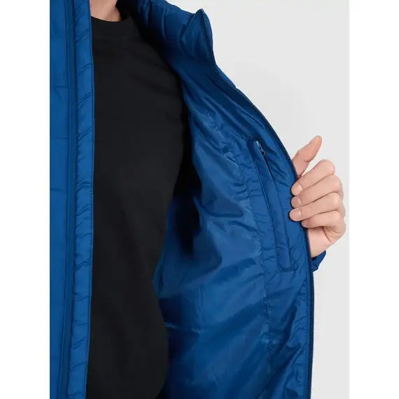 4F kurtka męska ze stójką z wypełnieniem syntetycznym 4FWAW25TDJAM597 granatowa, Kolor: granatowy, Rozmiar: L, 4 zdjęcie