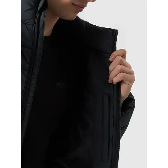 4F kurtka męska ze stójką z wypełnieniem syntetycznym 4FWAW25TDJAM597 czarna, Kolor: czarny, Rozmiar: XXL, 2 zdjęcie