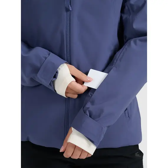 4F ocieplana kurtka narciarska damska z kieszeniami 4FWAW25TTJAF0807 niebieska, Kolor: niebieski, Rozmiar: XL, 7 zdjęcie