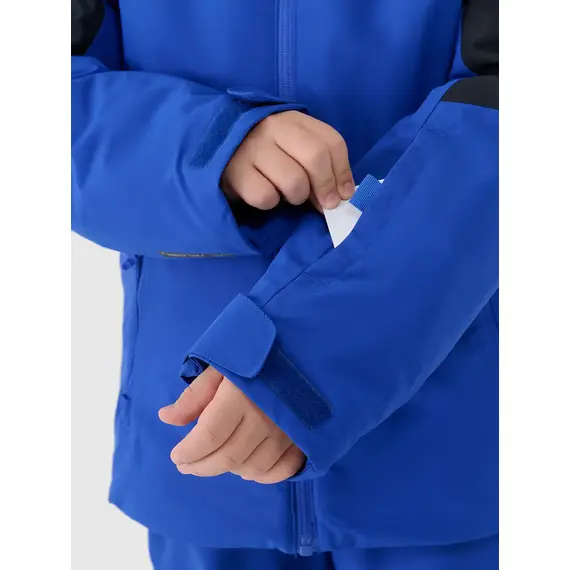 4F ocieplana kurtka narciarska chłopięca 4FJWAW25TTJAM0821 niebieska, Kolor: niebieski, Rozmiar: 164, 2 zdjęcie