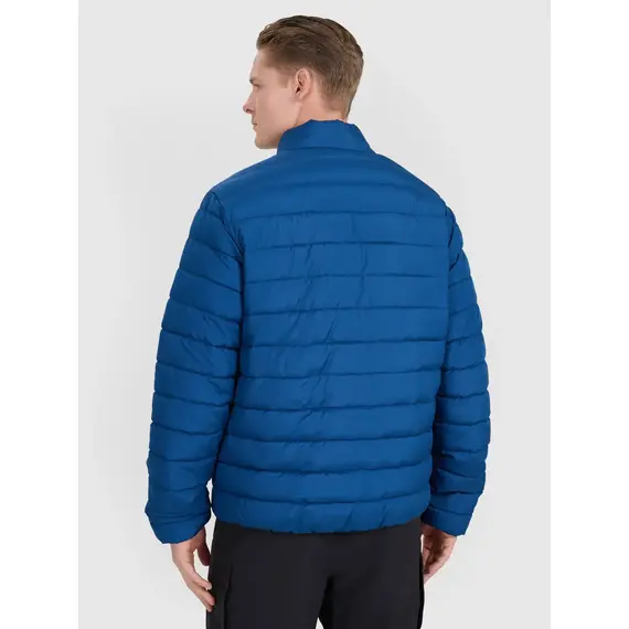 4F kurtka męska ze stójką z wypełnieniem syntetycznym 4FWAW25TDJAM597 granatowa, Kolor: granatowy, Rozmiar: S, 3 zdjęcie