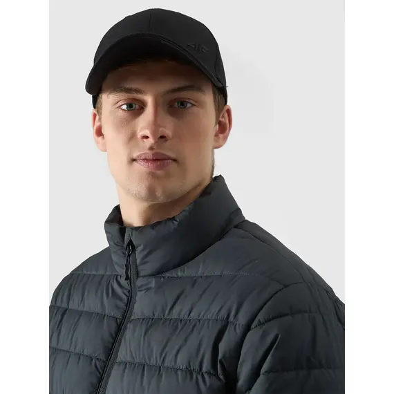 4F kurtka męska ze stójką z wypełnieniem syntetycznym 4FWAW25TDJAM597 czarna, Kolor: czarny, Rozmiar: L, 4 zdjęcie