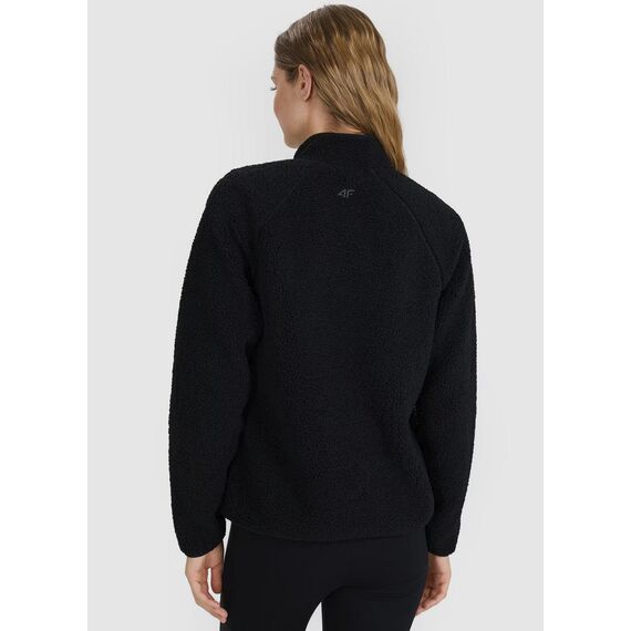 4F bluza polarowa damska polar sherpa 4FWAW25TFLEF329 czarny, Kolor: czarny, Rozmiar: L, 2 zdjęcie