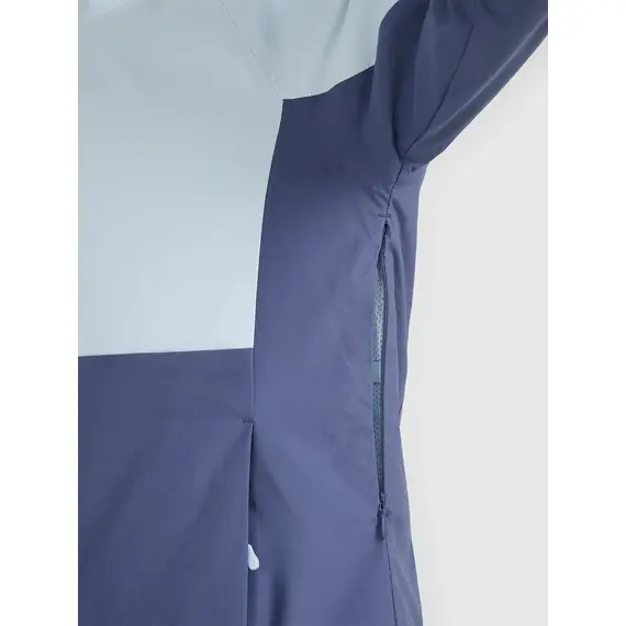 4F ocieplana kurtka narciarska damska z kieszeniami 4FWAW25TTJAF0805 niebieska, Kolor: niebieski, Rozmiar: L, 5 zdjęcie