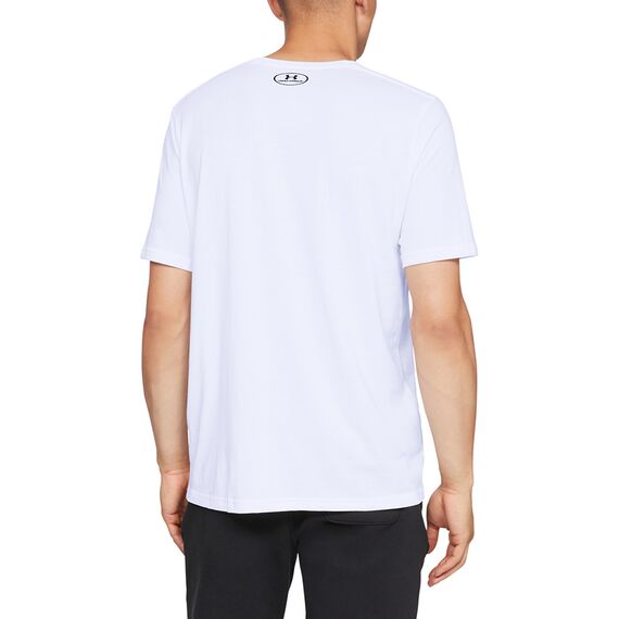 UNDER ARMOUR t-shirt męski koszulka treningowa SPORTSTYLE LEFT CHEST biała, Kolor: biały, Rozmiar: M, 5 zdjęcie