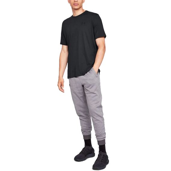 UNDER ARMOUR t-shirt męski koszulka treningowa SPORTSTYLE LEFT CHEST czarna, Kolor: czarny, Rozmiar: M, 4 zdjęcie