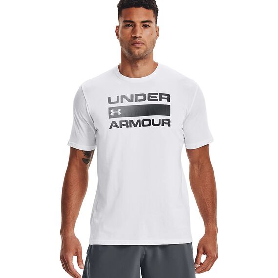 UNDER ARMOUR t-shirt męski koszulka treningowa UA TEAM ISSUE biały, Kolor: biały, Rozmiar: M, 3 zdjęcie