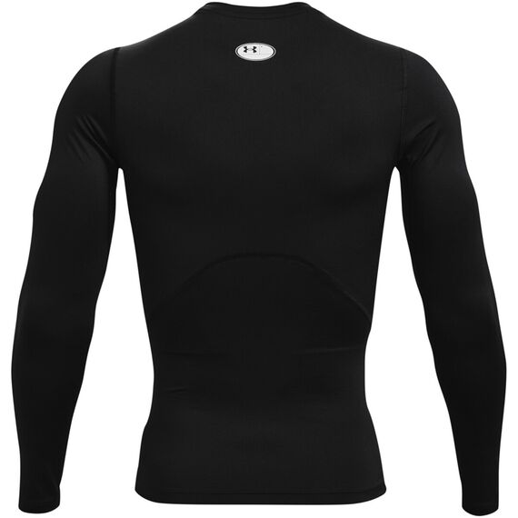 UNDER ARMOUR koszulka z długim rękawem do ćwiczeń HG Armour Comp LS, Kolor: czarny, Rozmiar: M, 2 zdjęcie