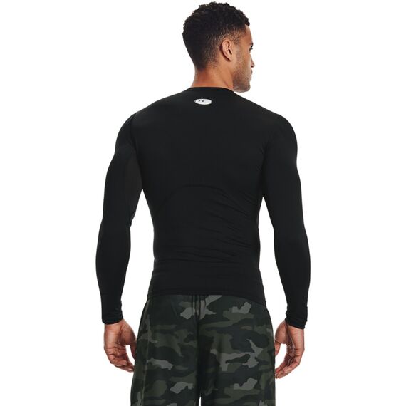 UNDER ARMOUR koszulka z długim rękawem do ćwiczeń HG Armour Comp LS, Kolor: czarny, Rozmiar: M, 5 zdjęcie