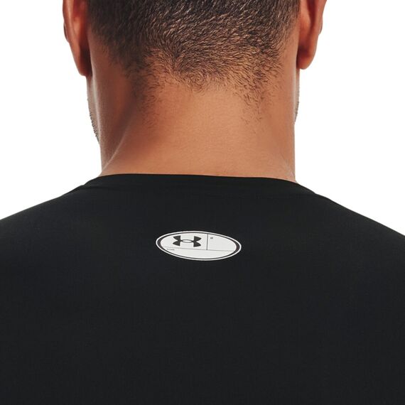 UNDER ARMOUR koszulka z długim rękawem do ćwiczeń HG Armour Comp LS, Kolor: czarny, Rozmiar: M, 6 zdjęcie