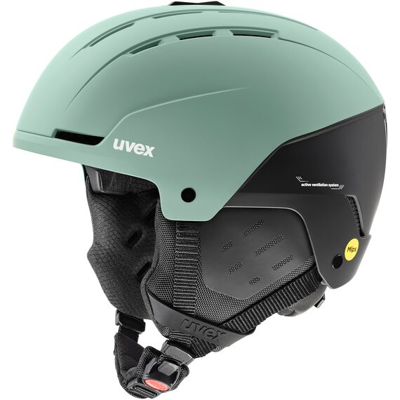 Kask narciarski UVEX Stance MIPS seledynowy, Kolor: seledynowy, Rozmiar: 54-58