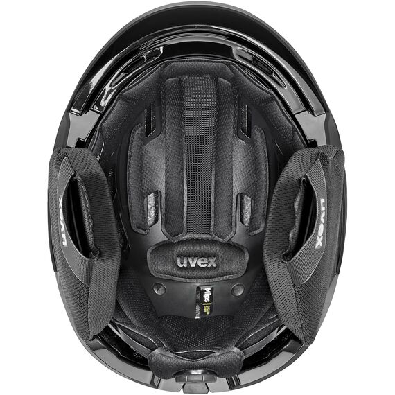 Kask narciarski UVEX Levitate MIPS czarny, Kolor: czarny, Rozmiar: 54-58, 4 zdjęcie