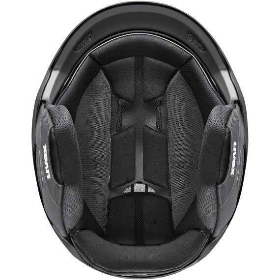 Kask narciarski UVEX Resolution czarno-zielony, Kolor: czarno-zielony, Rozmiar: 55-59, 5 zdjęcie