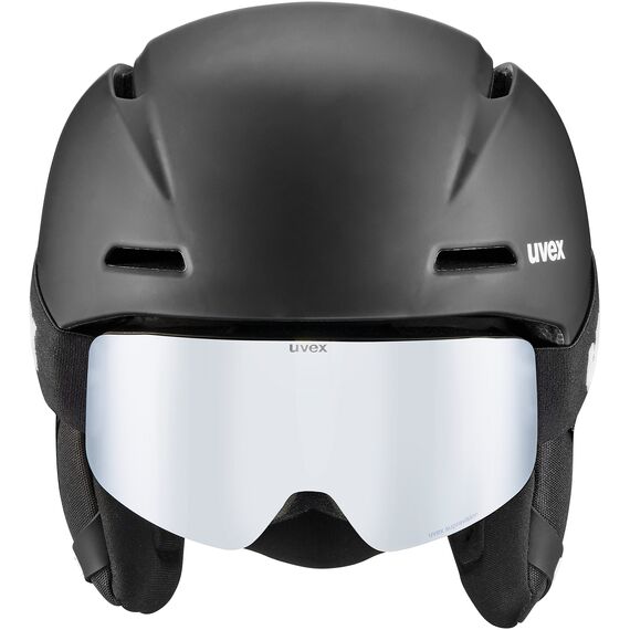 Kask narciarski dziecięcy z goglami UVEX Viti Set różowy, Kolor: czarny, Rozmiar: 54-58, 4 zdjęcie