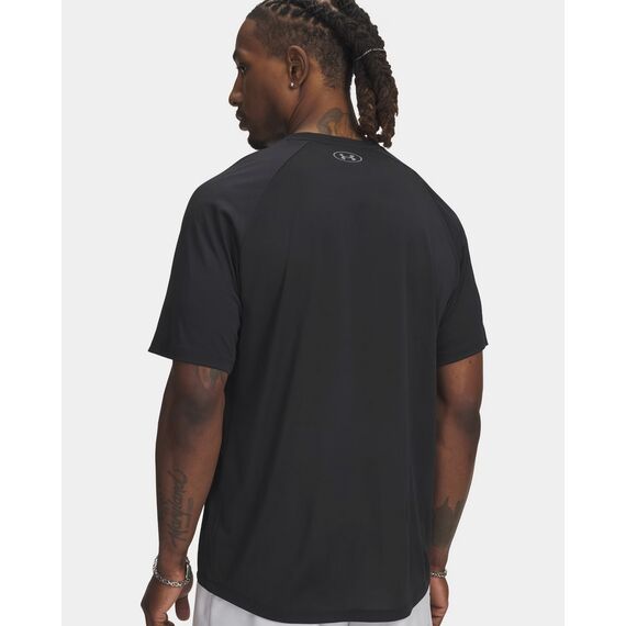 UNDER ARMOUR koszulka męska szybkoschnąca treningowa Reflective SS czarna, Kolor: czarny, Rozmiar: XL, 2 zdjęcie