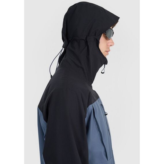 4F kurtka techniczna męska z kapturem i kieszeniami na piersi 4FWAW25TTJAM1010 niebieska, Kolor: niebieski, Rozmiar: S, 5 zdjęcie