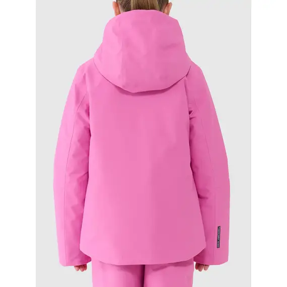 4F ocieplana kurtka narciarska dla dziewczynek 4FJWAW25TTJAF0817 różowa, Kolor: różowy, Rozmiar: 158, 2 zdjęcie