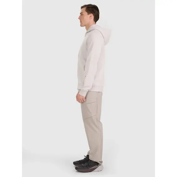 4F rozpinana bluza z kapturem męska 4FWAW25TSWSM1903 szara, Kolor: szary, Rozmiar: XXL, 4 zdjęcie