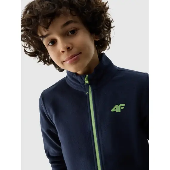 4F bluza polarowa chłopięca 4FJWAW25TFLEM413, Kolor: granatowy, Rozmiar: 158, 2 zdjęcie