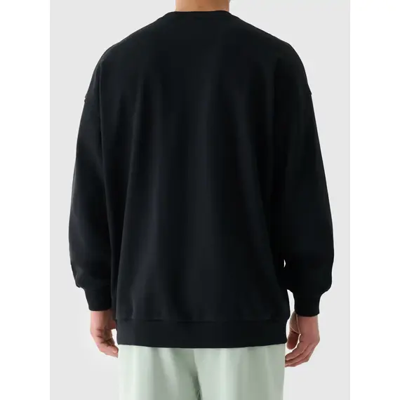 4F bluza męska bez kaptura 4FWAW25TSWSM1924, Kolor: czarny, Rozmiar: XL, 8 zdjęcie