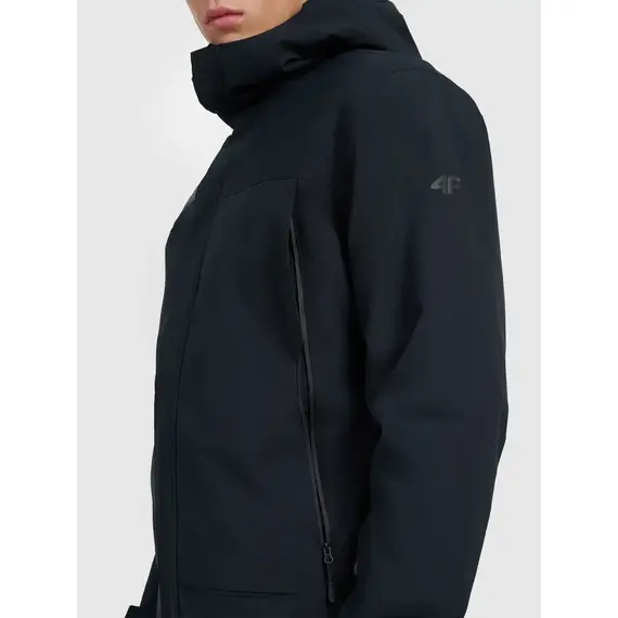 4F kurtka narciarska męska z membraną i ociepliną syntetyczną 4FWAW25TTJAM0793 czarna, Kolor: czarny, Rozmiar: M, 4 zdjęcie