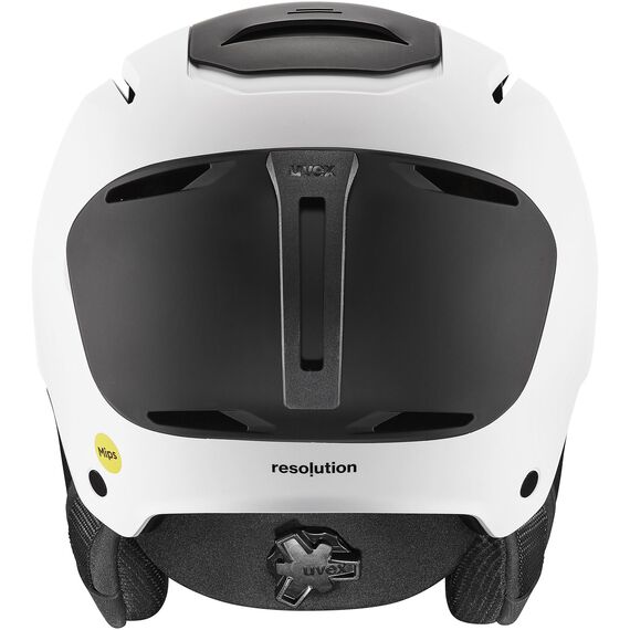 Kask narciarski UVEX Resolution MIPS, Kolor: biały, Rozmiar: 59-61, 2 zdjęcie