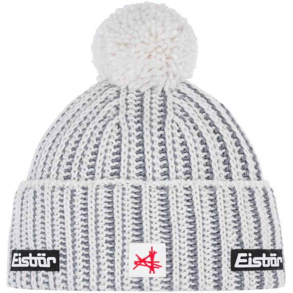 Czapka Eisbar Ronda Pompon MÜ SA biała, Kolor: wielokolorowy, Rozmiar: one size