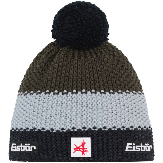 Czapka dziecięca Eisbar Star Pompon MÜ SA kids szara, Kolor: szary, Rozmiar: one size