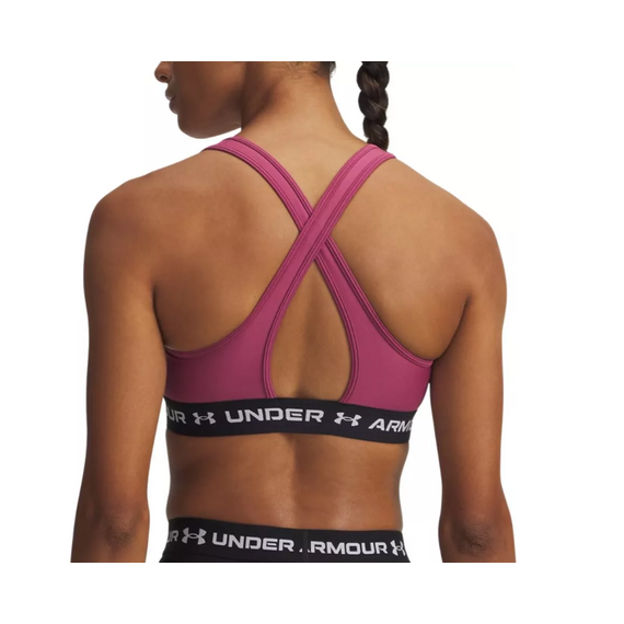 UNDER ARMOUR biustonosz sportowy damski Crossback różowy