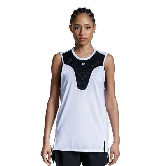 Koszulka unisex X-Bionic COREFUSION RUN TANK X WHITE biała, Kolor: biały, Rozmiar: M, 3 zdjęcie