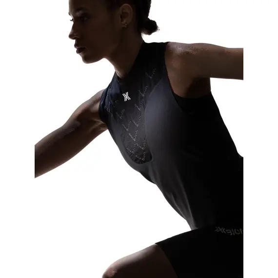 Koszulka termoaktywna unisex X-Bionic COREFUSION RUN TANK X BLACK czarna, Kolor: czarny, Rozmiar: M, 2 zdjęcie