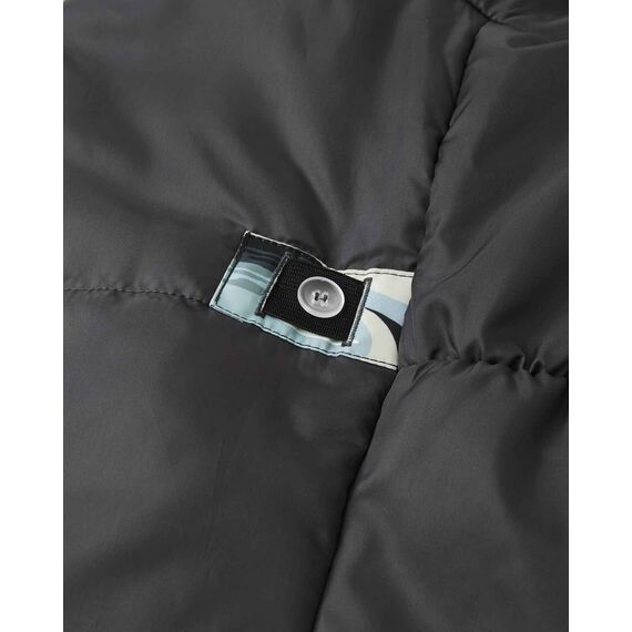 REIMA kombinezon zimowy z futerkiem Lappi beżowo-niebieski, Kolor: beżowy, Rozmiar: 86 cm, 4 zdjęcie