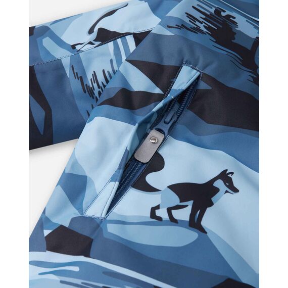 REIMA kombinezon zimowy dziecięcy Lappi niebieski, Kolor: niebieski, Rozmiar: 92 cm, 4 zdjęcie