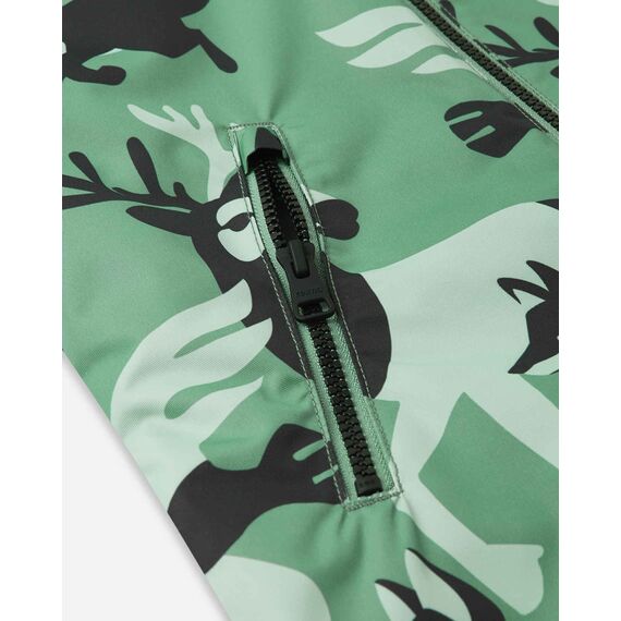 REIMA kombinezon narciarski dziecięcy Kurikka zielony, Kolor: zielony, Rozmiar: 116 cm, 4 zdjęcie