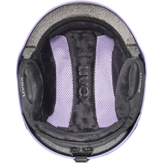 UVEX Kask narciarski hardshell z regulacją Wanted fioletowy