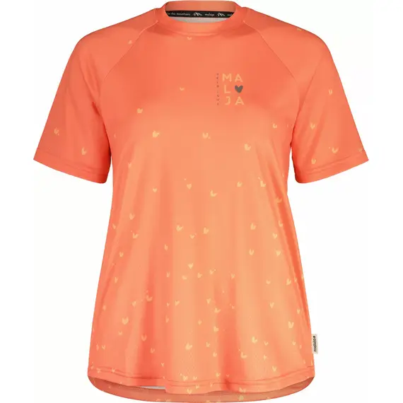 Maloja damska koszulka rowerowa ValbonaM. Multi 1/2 Cycle Tee pastel glow, Rozmiar: S